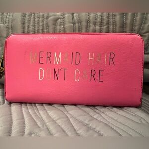Fossil Emma Mermaid Hair Don’t Care Full Zip Clutch Wallet